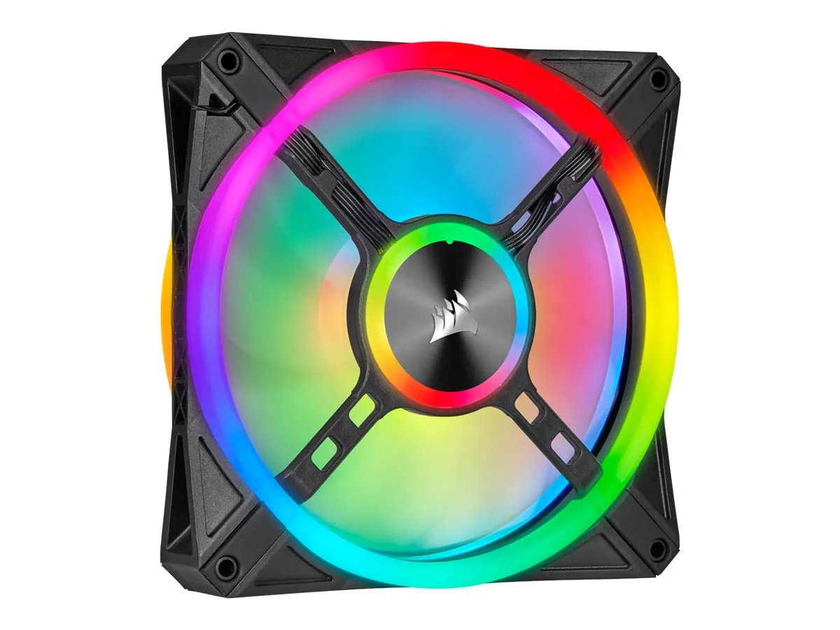 Corsair Lüfter 140*140*25 QL140 RGB Pro LED Fan, Dual Pa