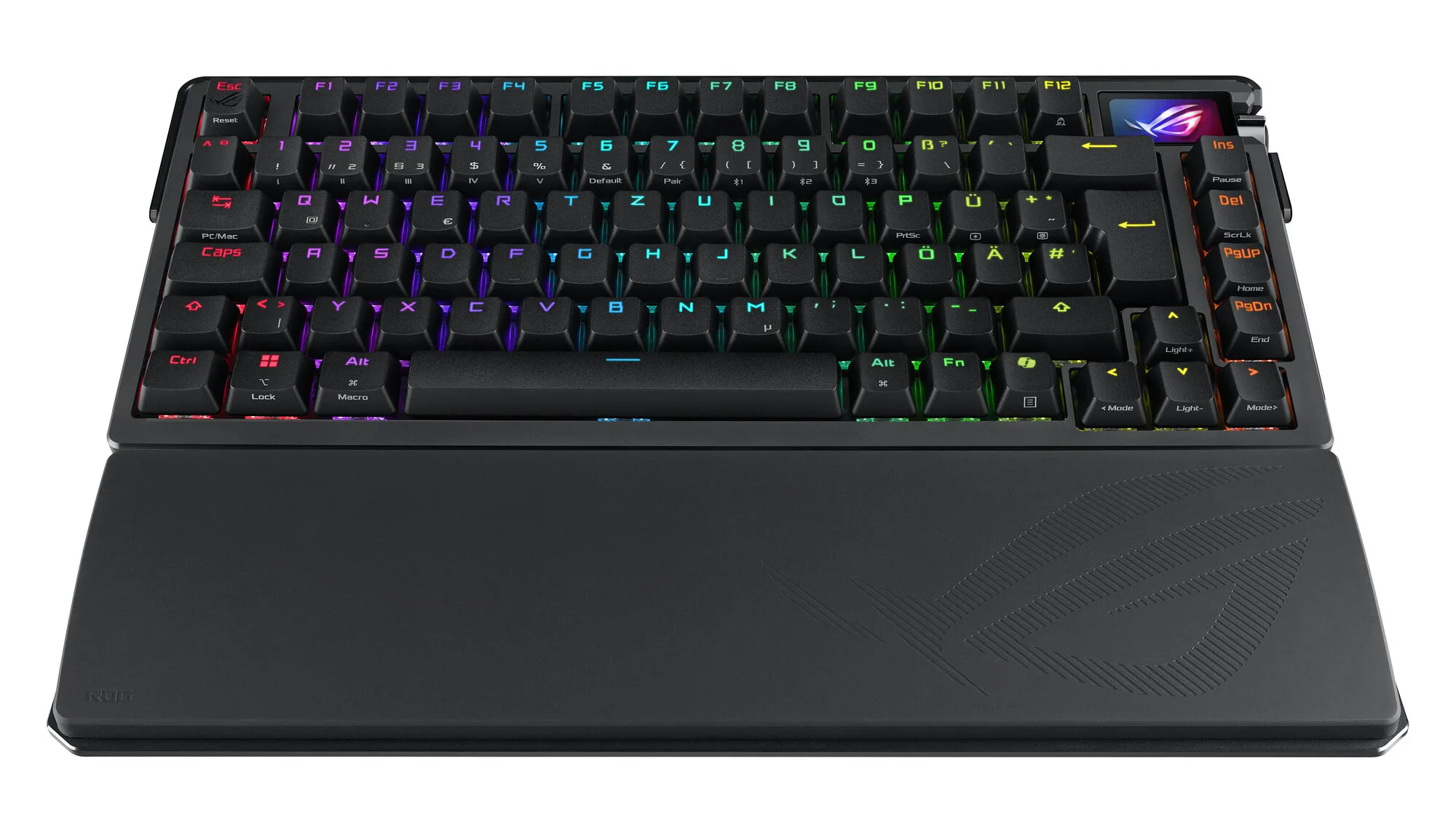 ASUS ROG Azoth Extreme Tastatur Gaming USB + RF Wireless + Bluetooth QWERTZ Schwarz – Bild 3