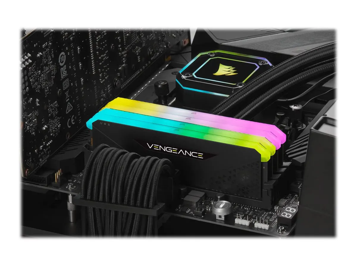 Corsair VENGEANCE RGB DDR4-3200 CL16 16 GB Kit (2x 8 GB) (CMG16GX4M2E3200C16)