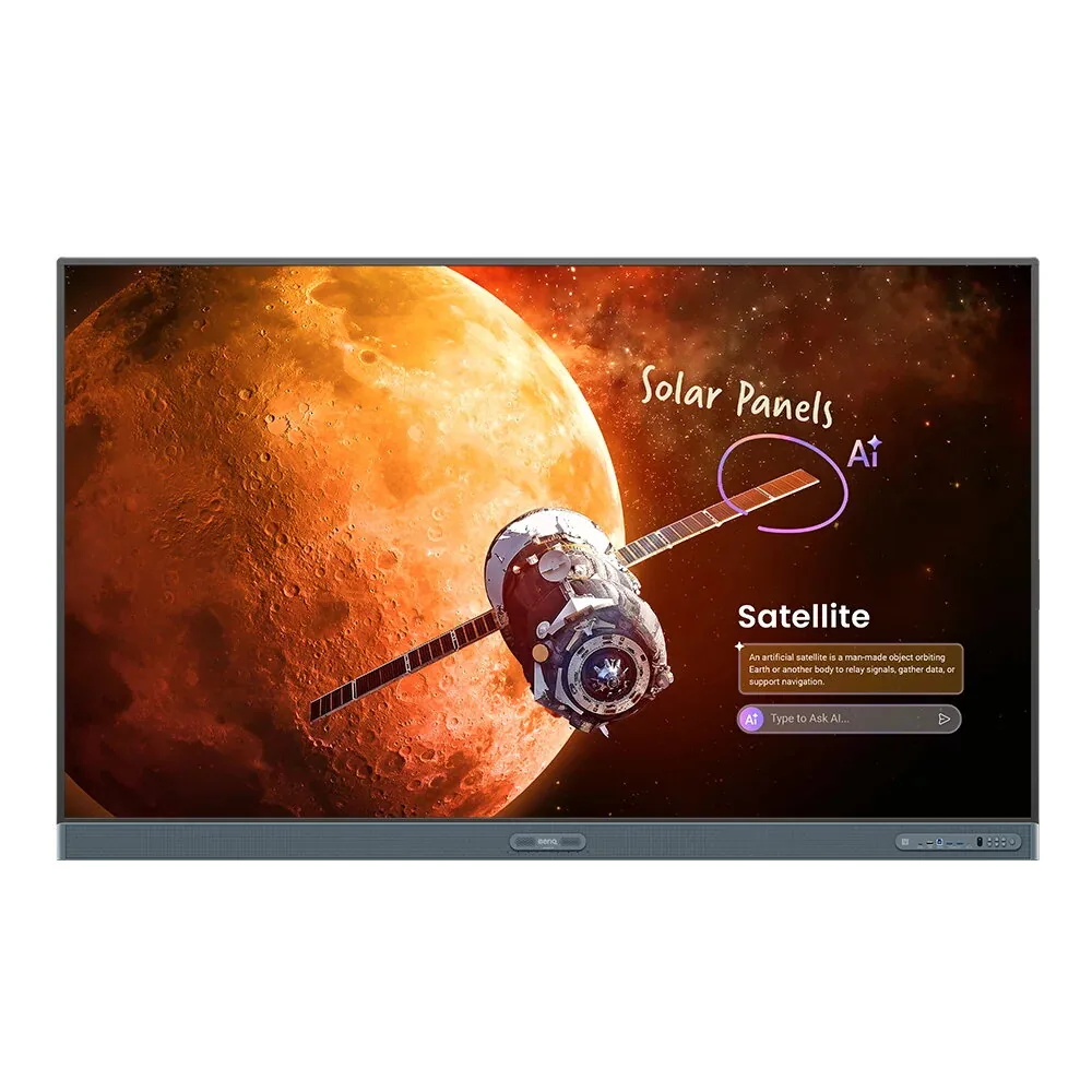 BenQ RP8605 Interaktives Whiteboard 2,18 m (86") 3840 x 2160 Pixel Touchscreen Schwarz HDMI – Bild 1