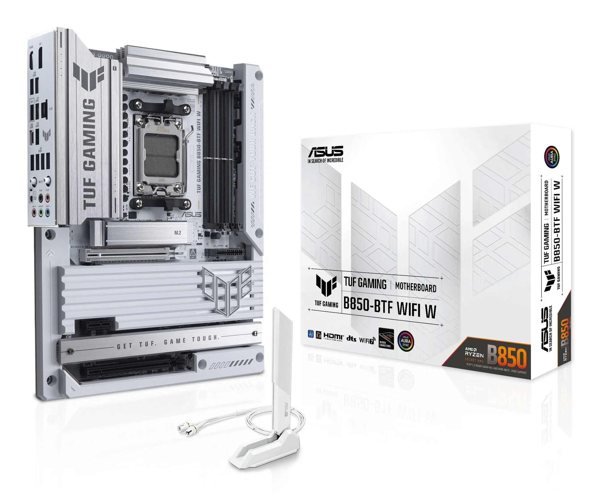 ASUS TUF GAMING B850-BTF WIFI W AMD B850 Sockel AM5 ATX – Bild 1