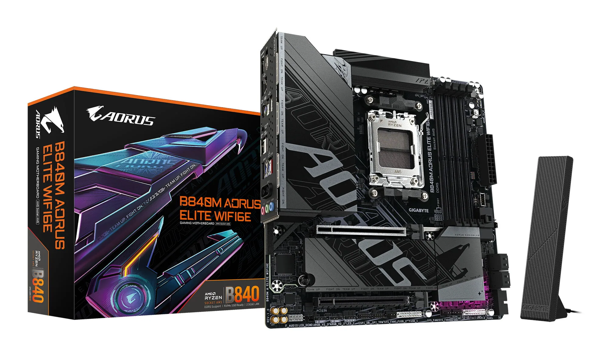 Gigabyte B840M Elite WIFI6E (B840, AM5, mATX, DDR5) – Bild 5