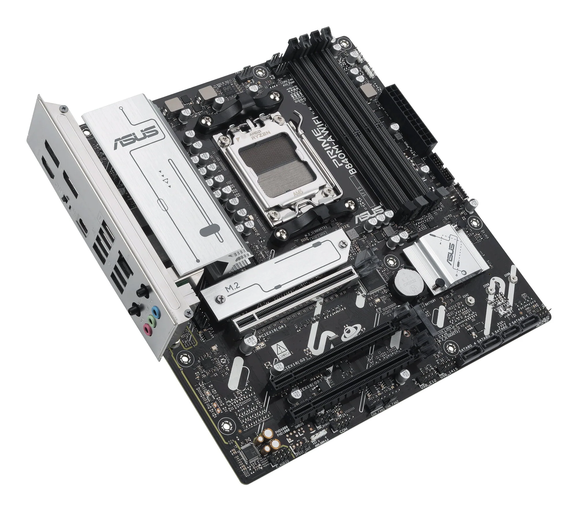 ASUS PRIME B840M-A WIFI AMD B840 Sockel AM5 micro ATX – Bild 4