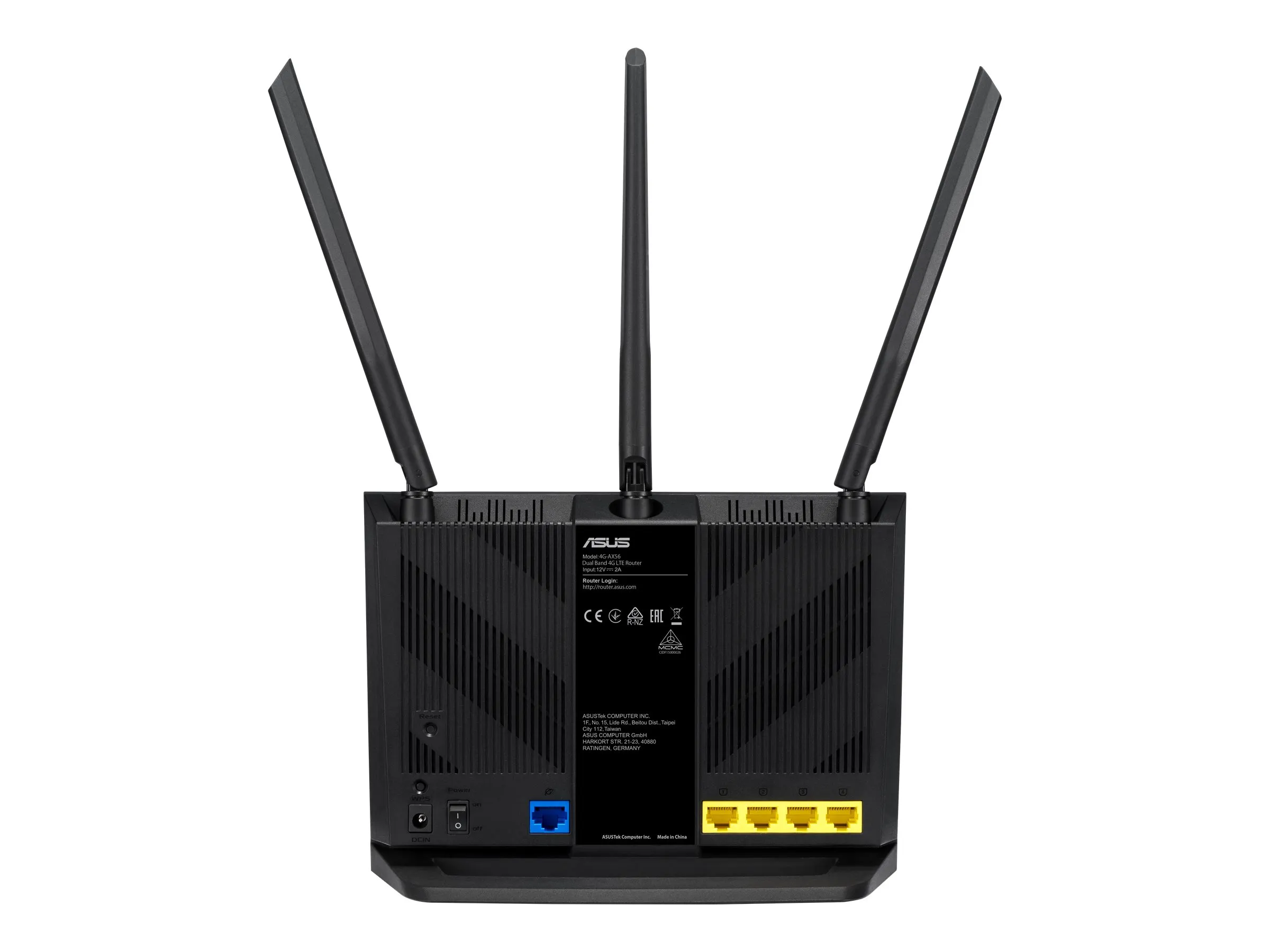 ASUS WL-Router 4G-AX56 AX1800 Cat.6  LTE-Router