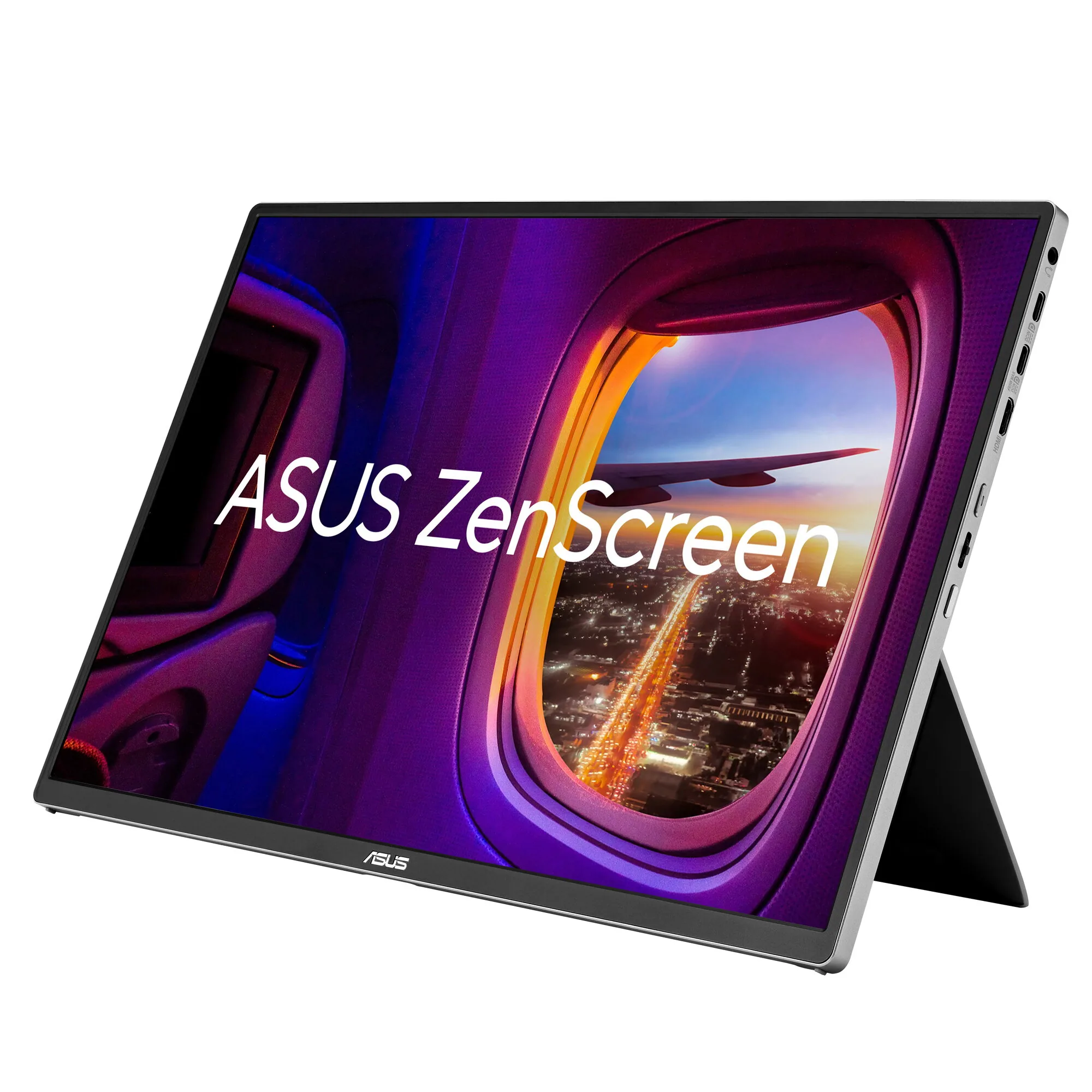 ASUS ZenScreen OLED MQ16FC Computerbildschirm 40,6 cm (16") 1920 x 1200 Pixel WUXGA Silber – Bild 2