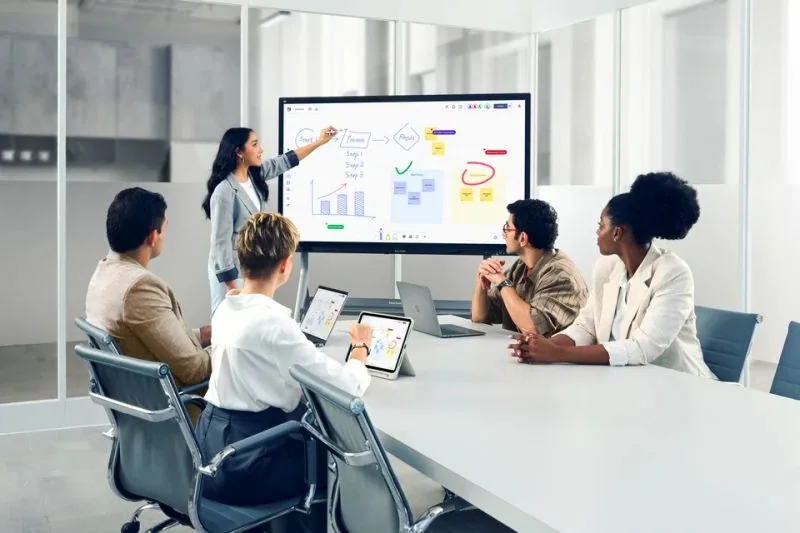 Viewsonic IFP7563-1C Interaktives Whiteboard 190,5 cm (75") 3840 x 2160 Pixel Touchscreen Schwarz – Bild 6