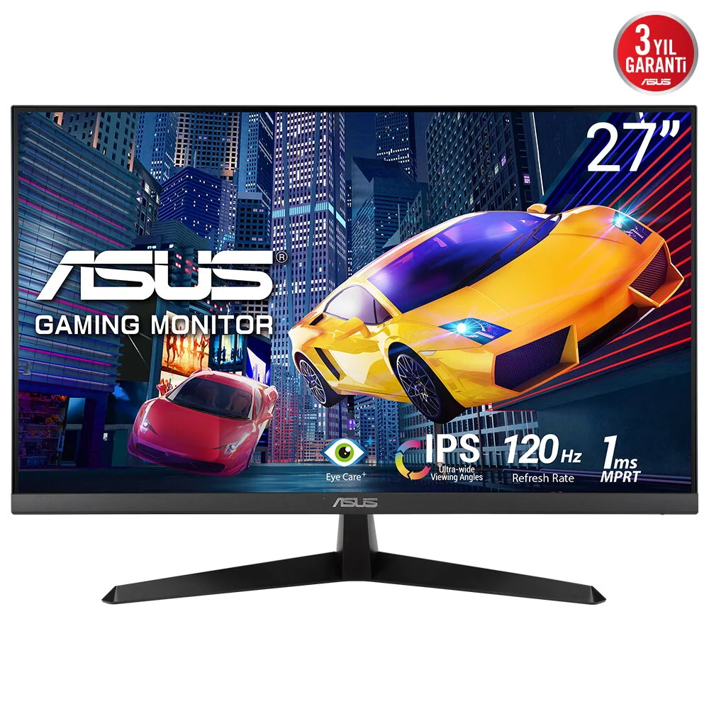 ASUS VY279HGR Computerbildschirm 68,6 cm (27") 1920 x 1080 Pixel Full HD LCD Schwarz – Bild 1