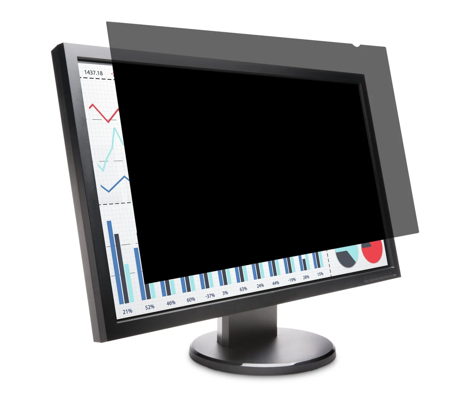 Lenovo 4Z11K07878 Blickschutzfilter 54,6 cm (21.5") Monitor Rahmenloser Blickschutzfilter – Bild 1