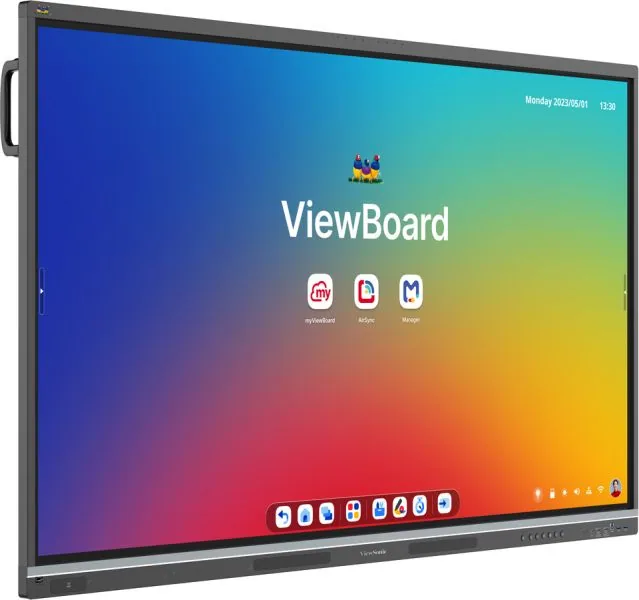 ViewSonic IFP6551-3C Interaktives Whiteboard 165,1 cm (65") 3840 x 2160 Pixel Touchscreen Schwarz – Bild 2