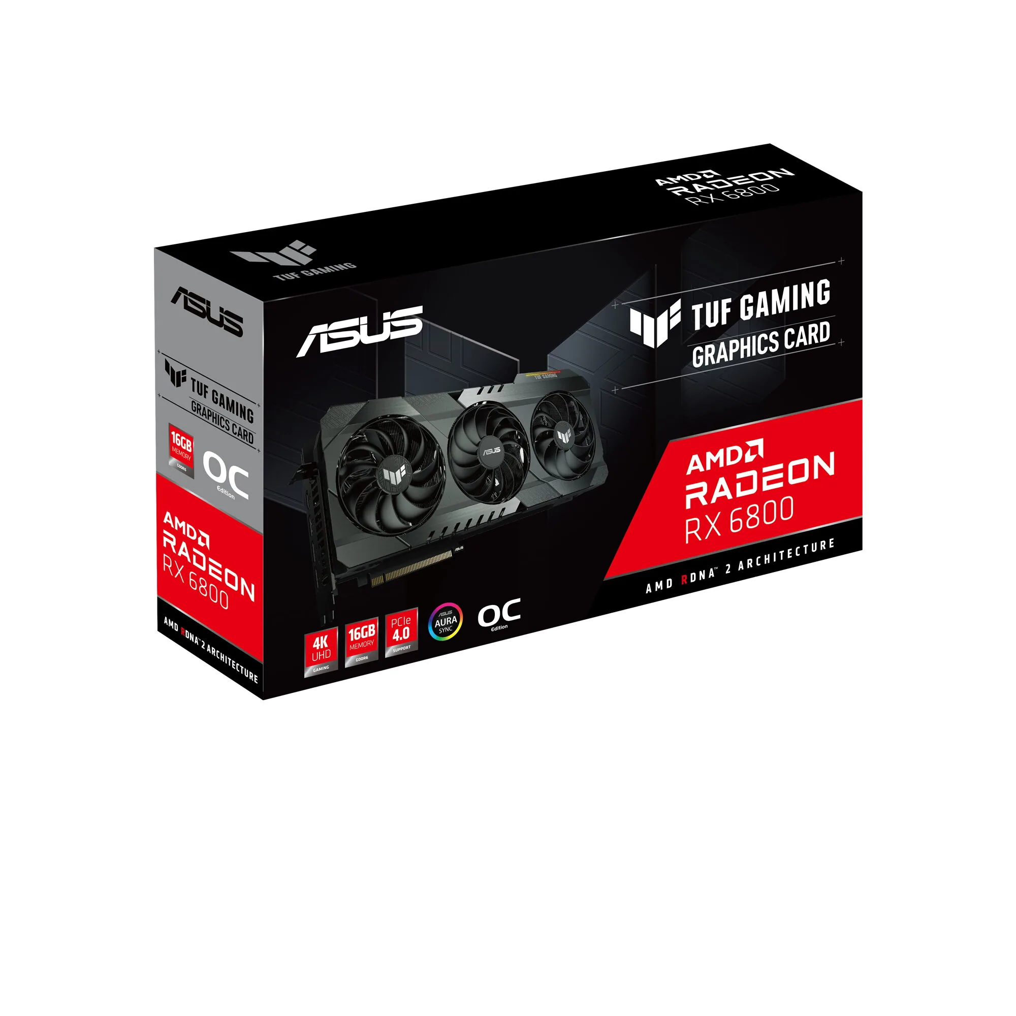 ASUS TUF Gaming TUF-RX6800-O16G-GAMING AMD Radeon RX 6800 16 GB GDDR6 – Bild 6