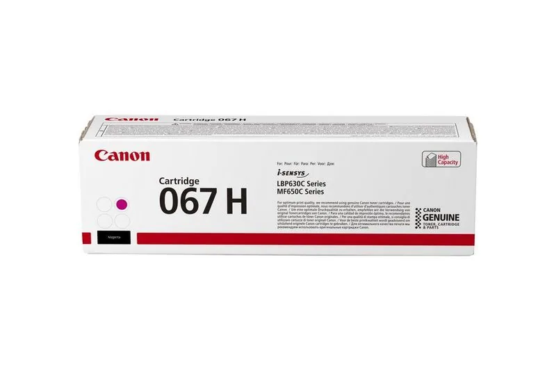 Canon 067H Tonerkartusche 1 Stück(e) Original Magenta – Bild 1