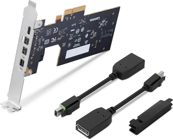 Lenovo 4XF1L53431 Schnittstellenkarte/Adapter Eingebaut Mini DisplayPort, Thunderbolt 4 – Bild 2