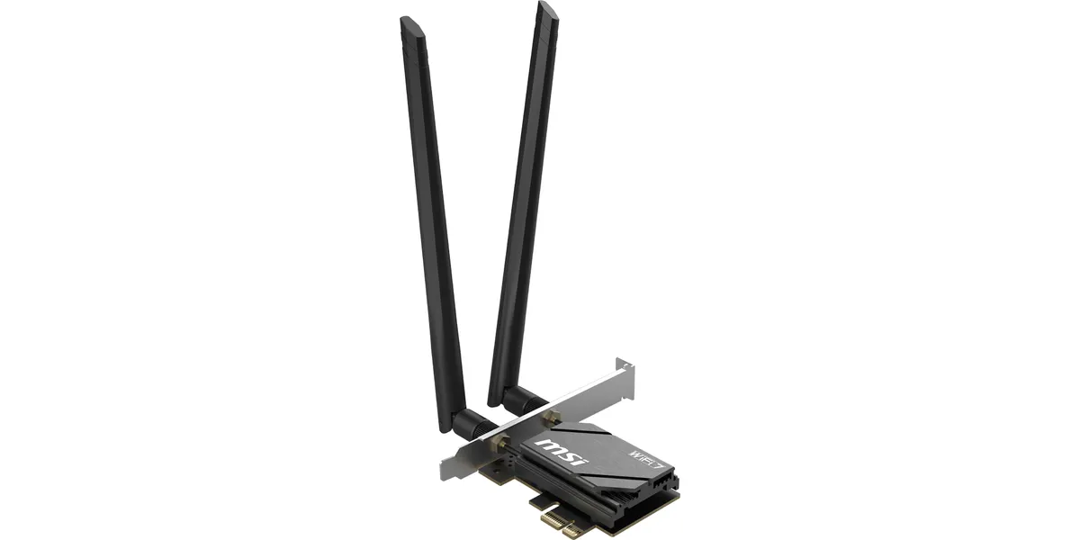 MSI Herald BE6500 WiFi7 PCIe x1 card