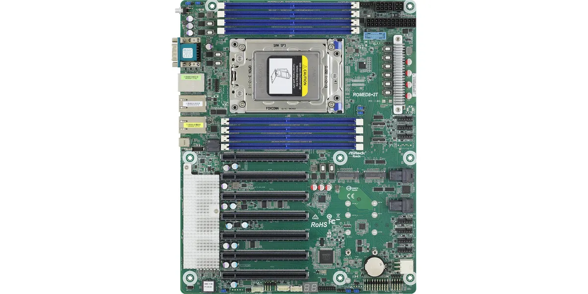 ASRock RomeD8-2T EPYC SP3, ATX DDR4