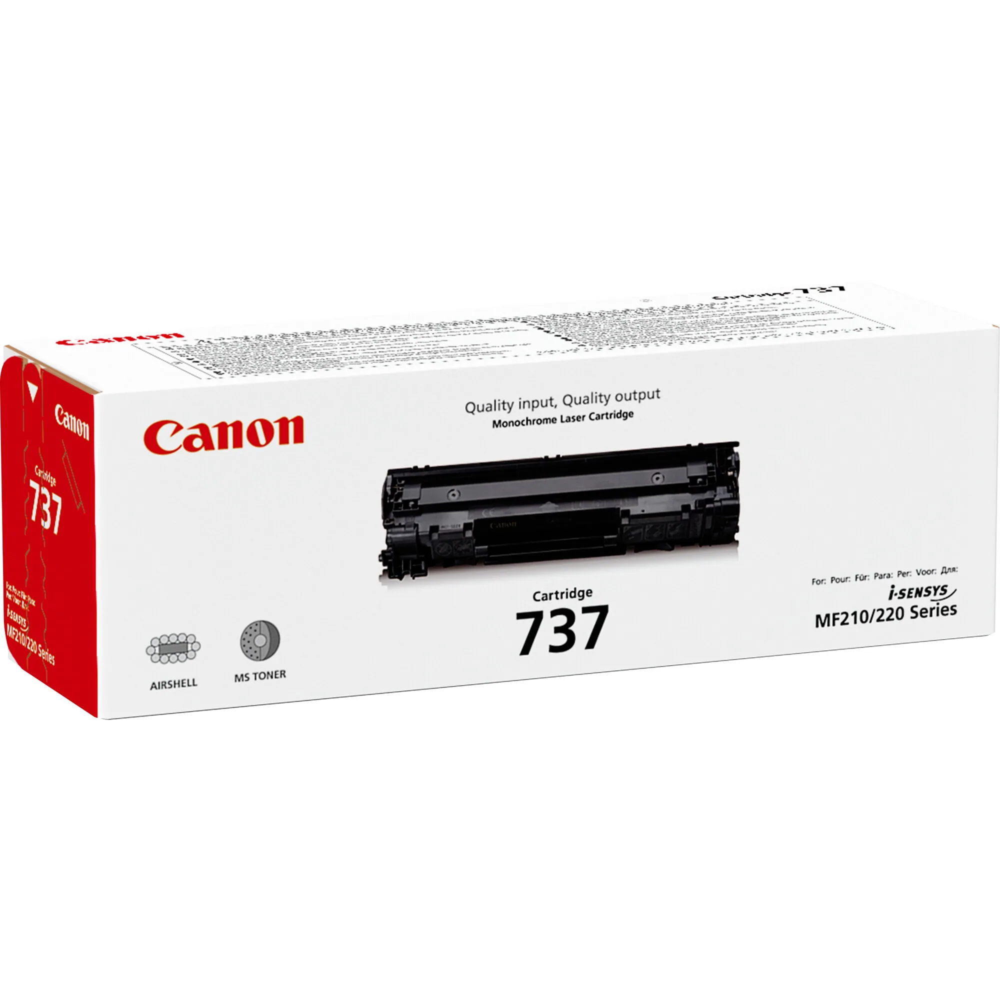 Canon 737 Toner-Cartridge – Bild 1