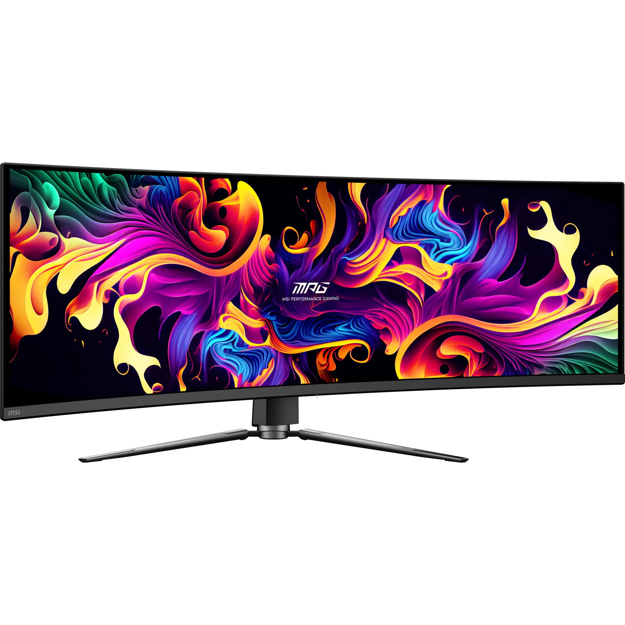 MSI MPG 491CQPXDE QD-OLED Computerbildschirm 124,5 cm (49") 5120 x 1440 Pixel Dual QHD Schwarz – Bild 3