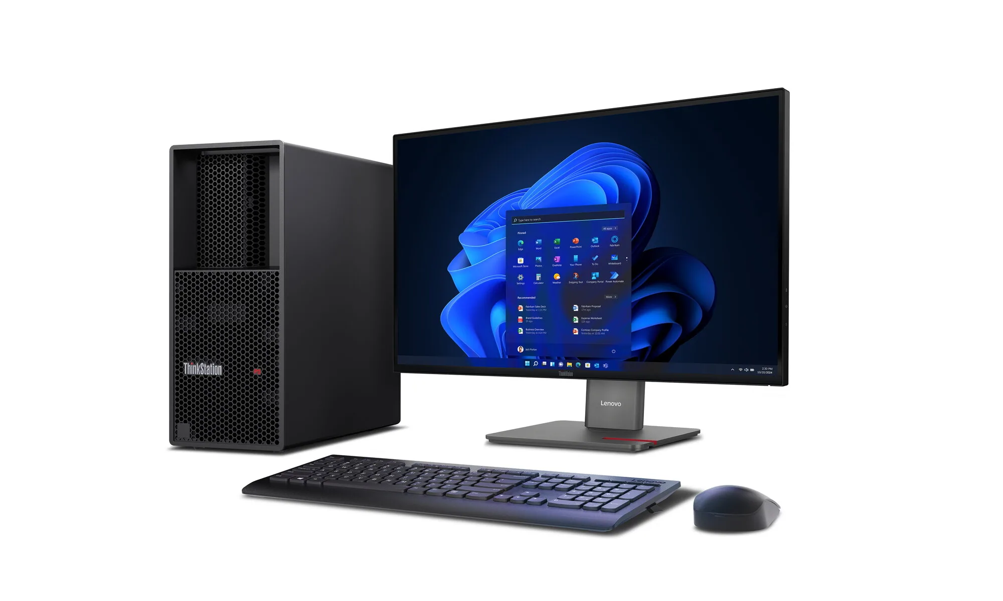 Lenovo ThinkStation P3 Tower Gen 2 Intel Core Ultra 7 265 32 GB DDR5-SDRAM 512 GB SSD Windows 11 Pro Arbeitsstation – Bild 4