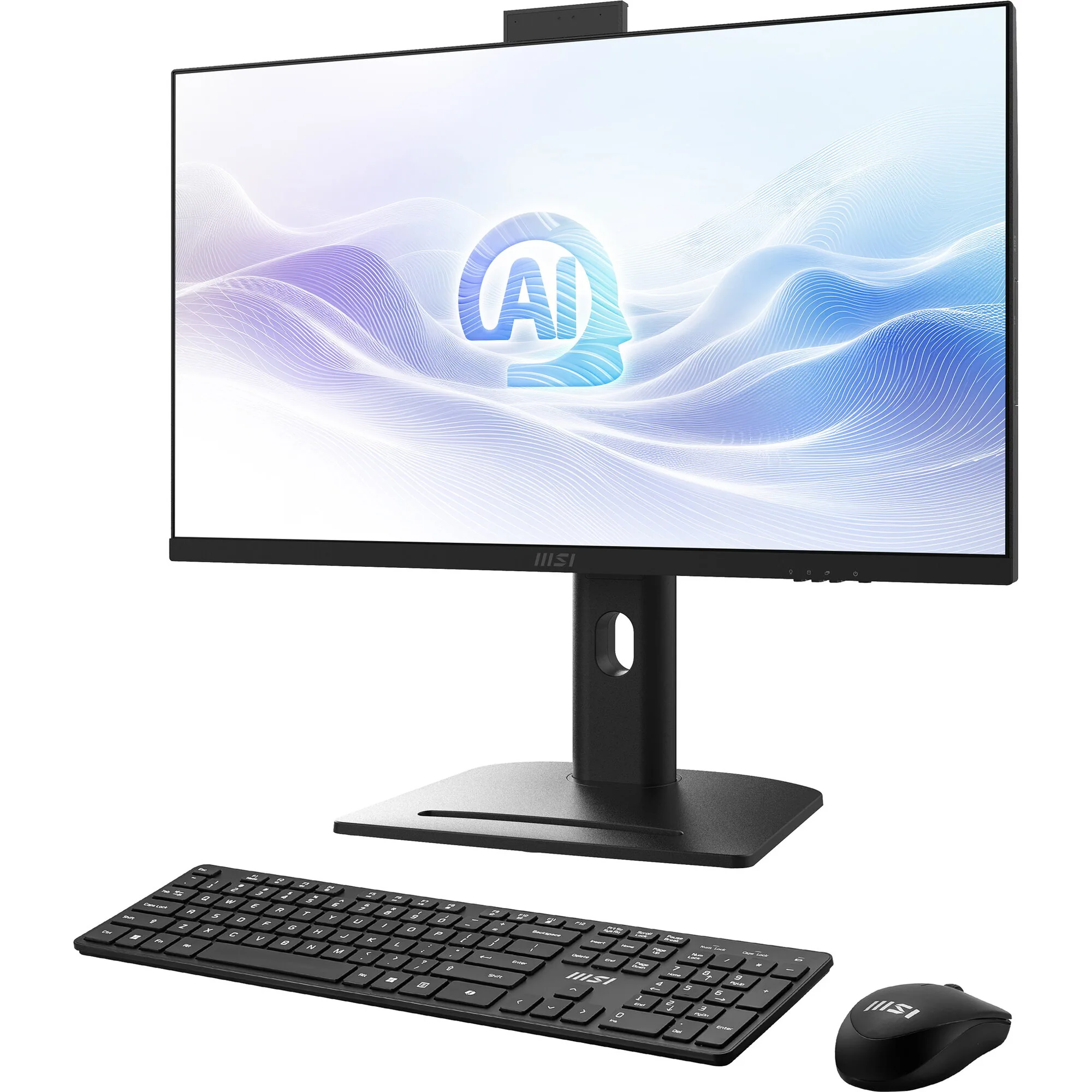 MSI Modern AM273QP AI 1UMG-221AT Intel Core Ultra 7 155H 68,6 cm (27") 2560 x 1440 Pixel All-in-One-PC 32 GB DDR5-SDRAM 1 TB SSD Windows 11 Pro Wi-Fi 6E (802.11ax) Schwarz – Bild 3