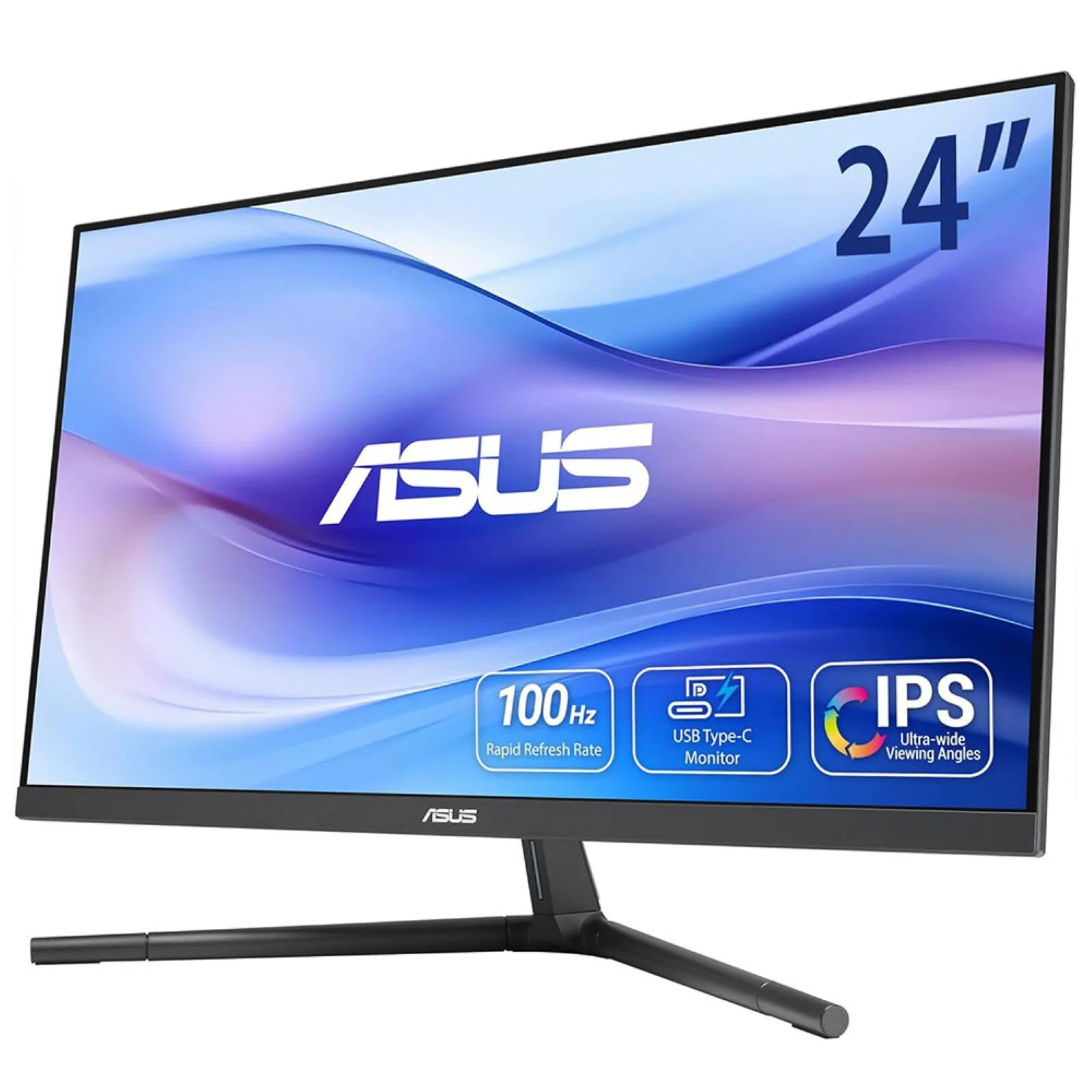 ASUS VU249CFE-B Computerbildschirm 60,5 cm (23.8") 1920 x 1080 Pixel Full HD LED Schwarz – Bild 1
