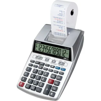 Canon P23-DTSC Taschenrechner Desktop Druckrechner Silber – Bild 2