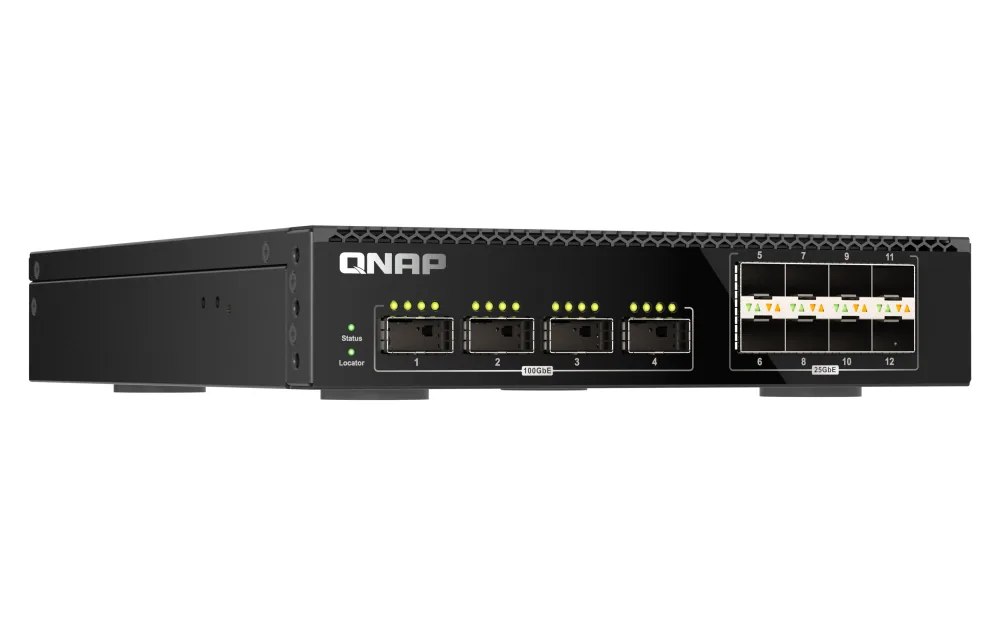 QNAP QSW-M7308R-4X Netzwerk-Switch Managed L3 1U Schwarz – Bild 3