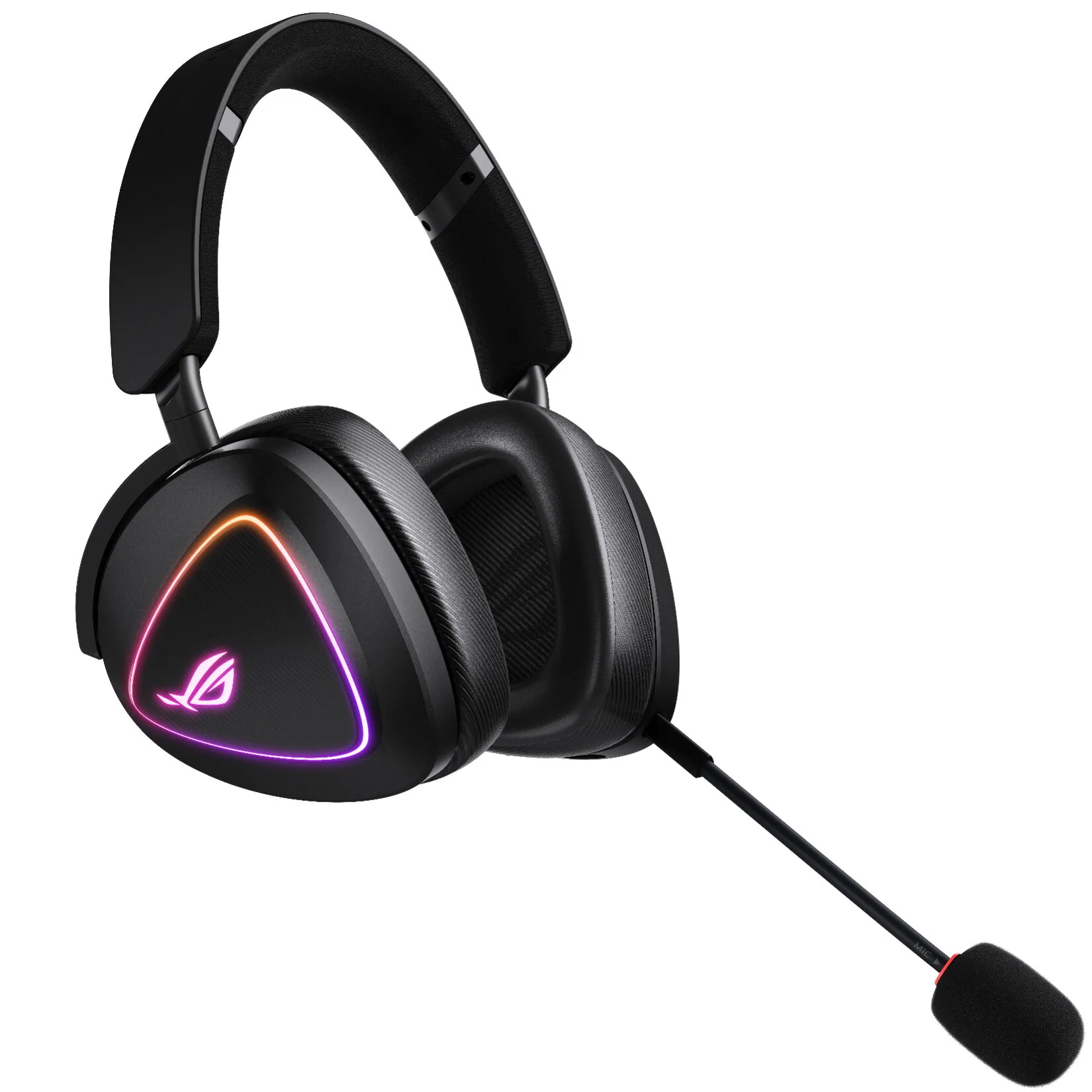 ASUS ROG DELTA II Kopfhörer Verkabelt & Kabellos Kopfband Gaming USB Typ-C Bluetooth Schwarz – Bild 3