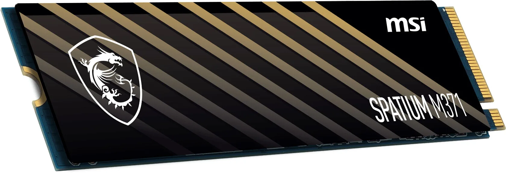 MSI SPATIUM M371 NVME M.2 500GB Internes Solid State Drive PCI Express 4.0 3D NAND – Bild 1