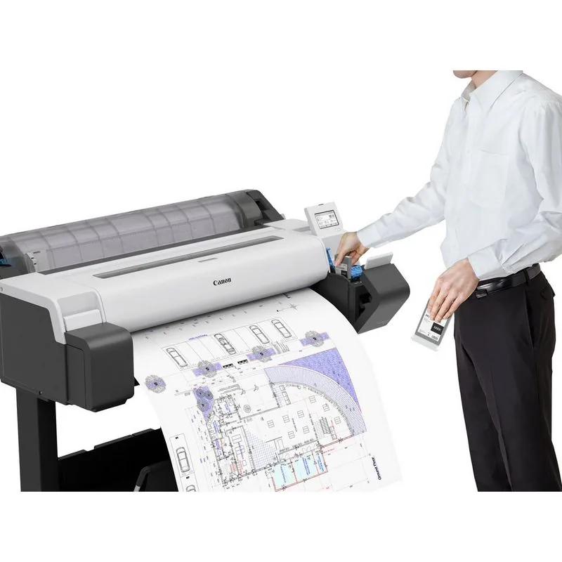 Canon imagePROGRAF TM-340 Großformatdrucker WLAN Bubblejet Farbe 2400 x 1200 DPI A0 (841 x 1189 mm) Ethernet/LAN – Bild 4