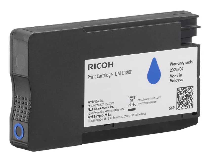 Ricoh 408518 Tonerkartusche 1 Stück(e) Original Cyan – Bild 1