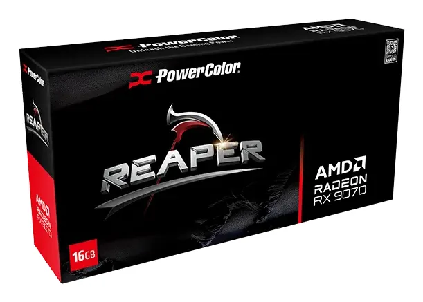 PowerColor Radeon RX9070 Reaper 16 GB