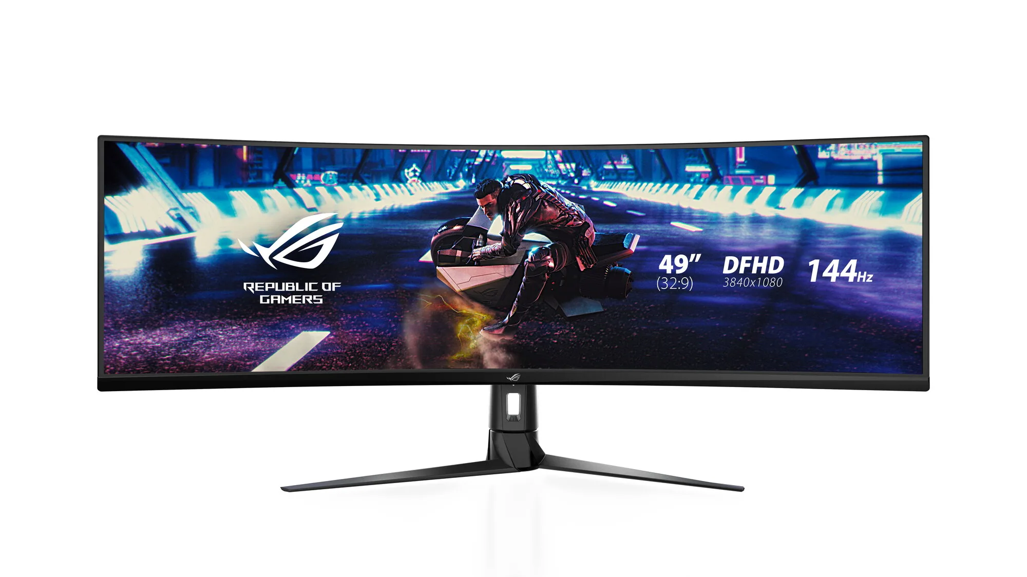 ASUS ROG Strix XG49VQ Computerbildschirm 124,5 cm (49") 3840 x 1080 Pixel UltraWide Full HD LED Schwarz – Bild 2