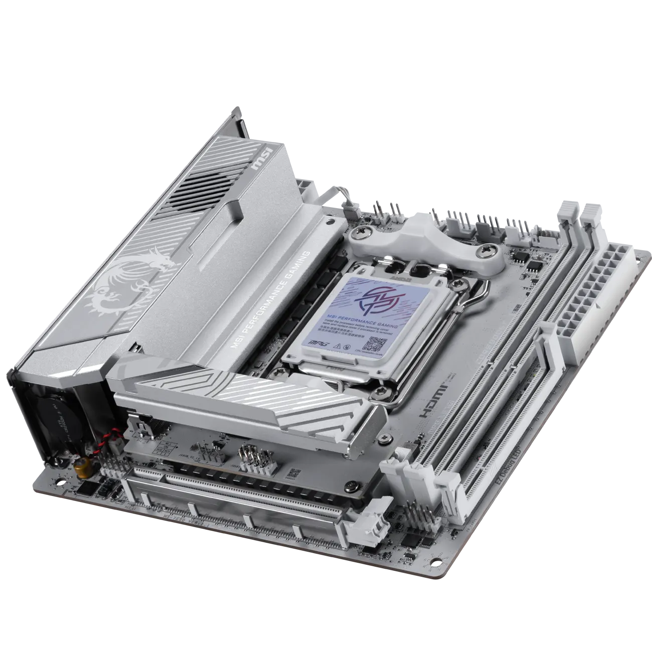 MSI MPG X870I EDGE TI EVO WIFI Motherboard AMD X870 Sockel AM5 mini ITX – Bild 6