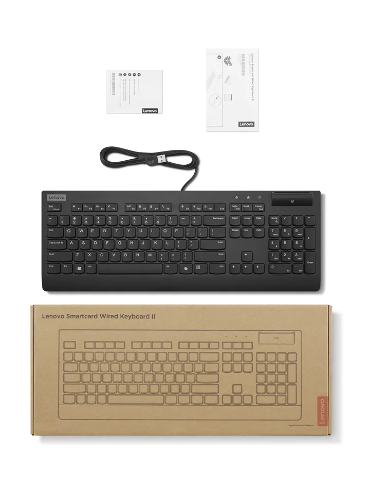 Lenovo 4Y41R64709 Tastatur Heimbüro USB Französisch, Deutsch Schwarz – Bild 4