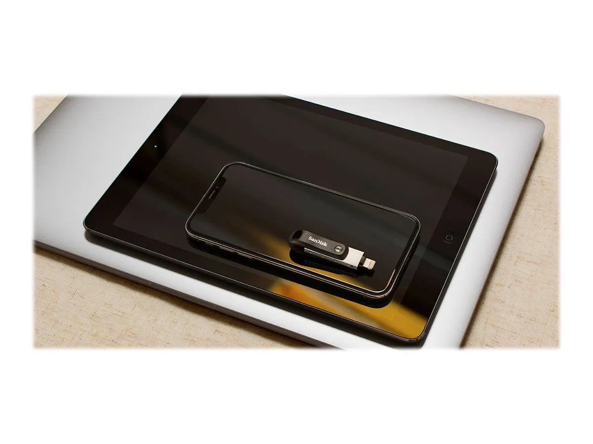SanDisk USB-Stick 128 GB iXpand GO, Apple Lightning, USB 3.2