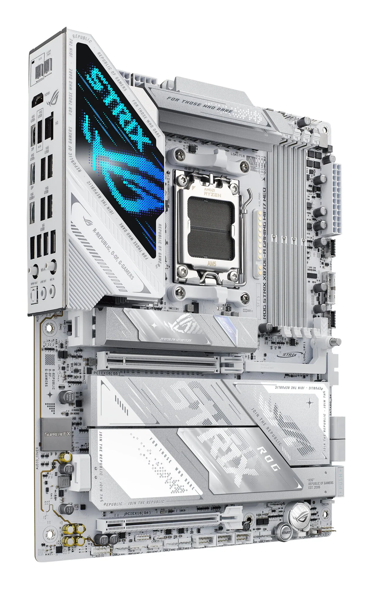 ASUS ROG STRIX X870E-A Gaming WIFI7 NEO AMD X870E Sockel AM5 ATX – Bild 3