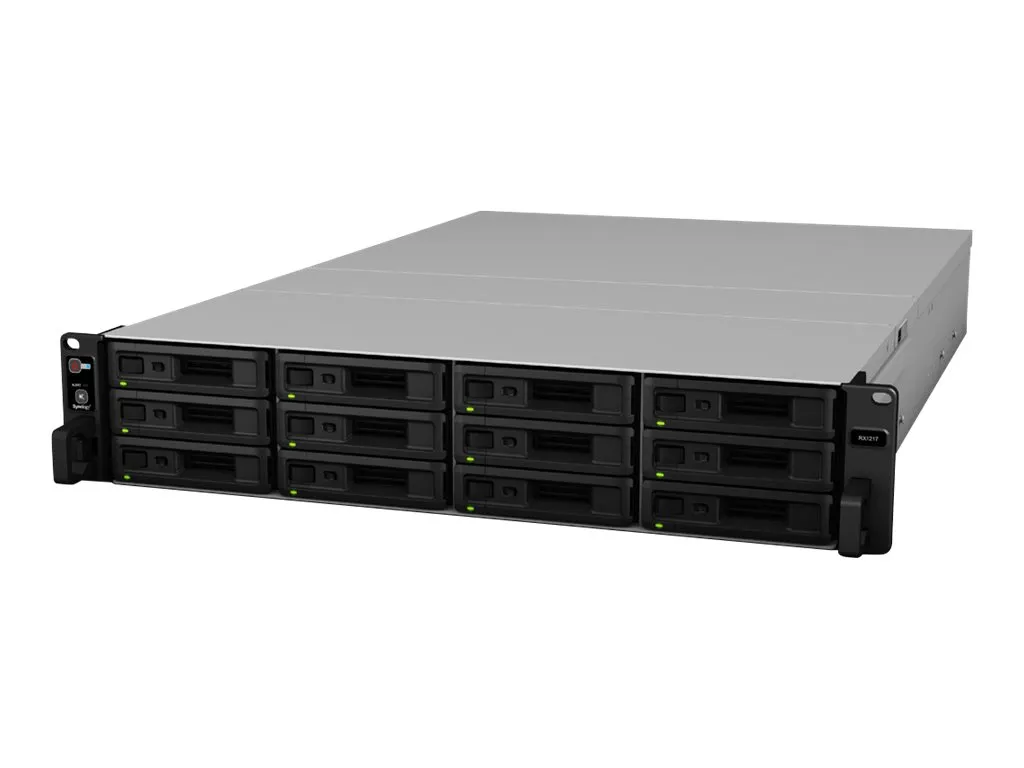 Synology NAS RX1217RP 19" Expansionseinheit 12fach red NT