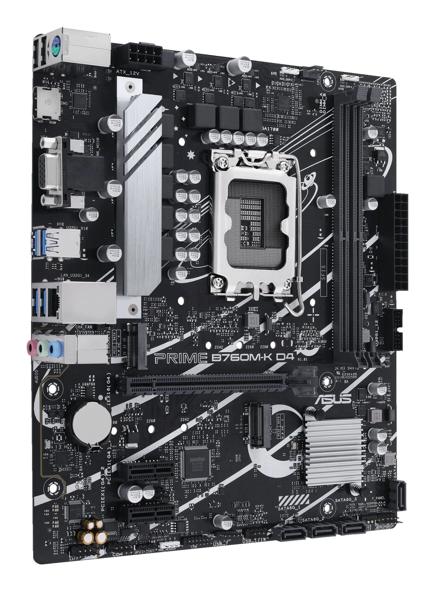 ASUS PRIME B760M-K D4 Intel B760 LGA 1700 micro ATX – Bild 3