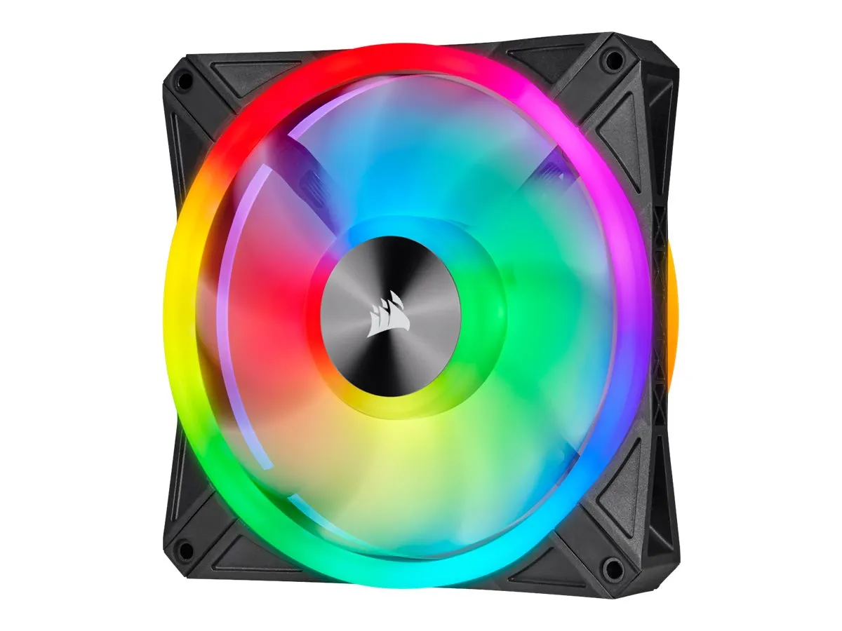 Corsair Lüfter 140*140*25 QL140 RGB Pro LED Fan, Dual Pa