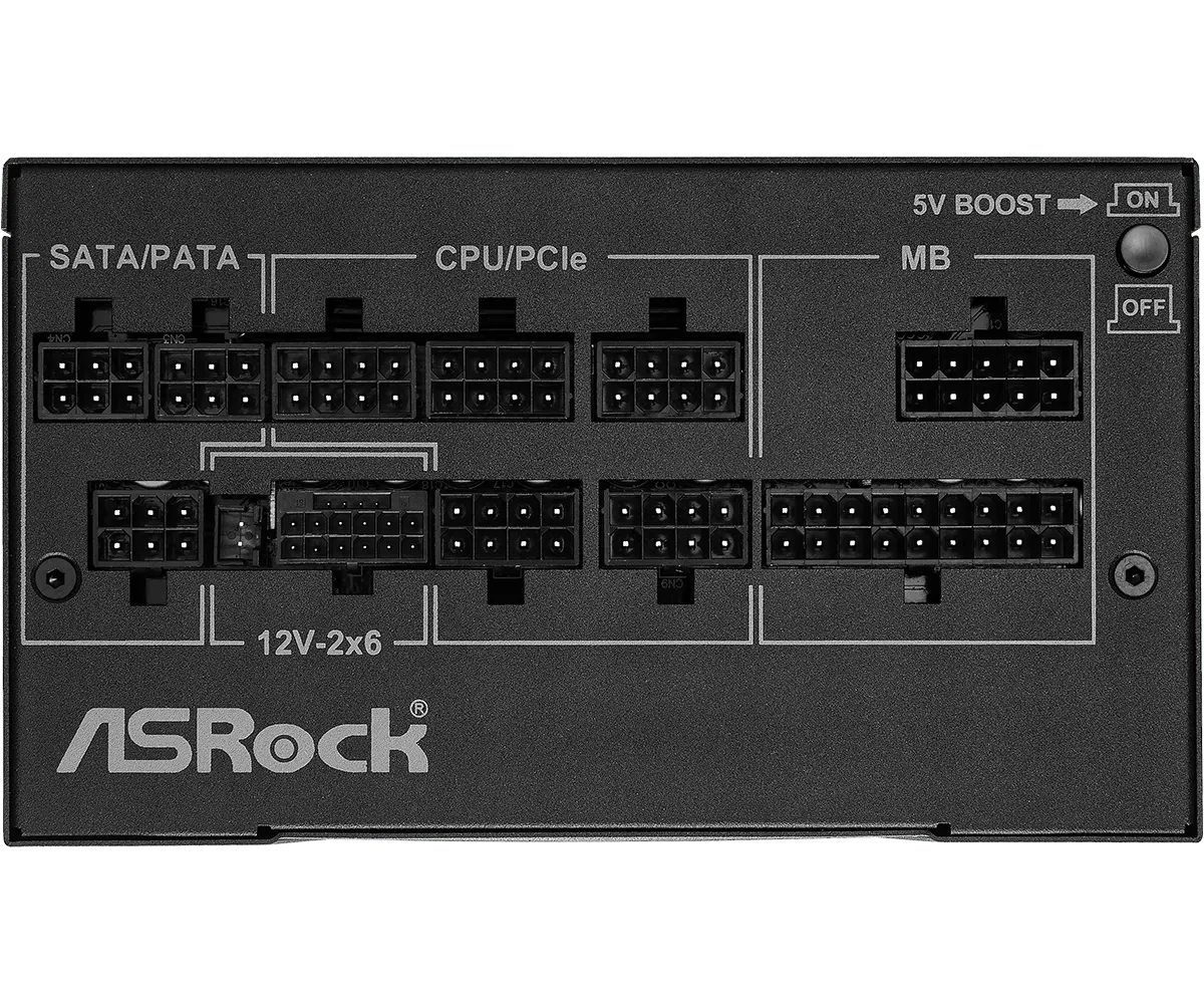 ASRock Phantom Gaming PG-1000G  1000W ATX 80+ Gold     black retail