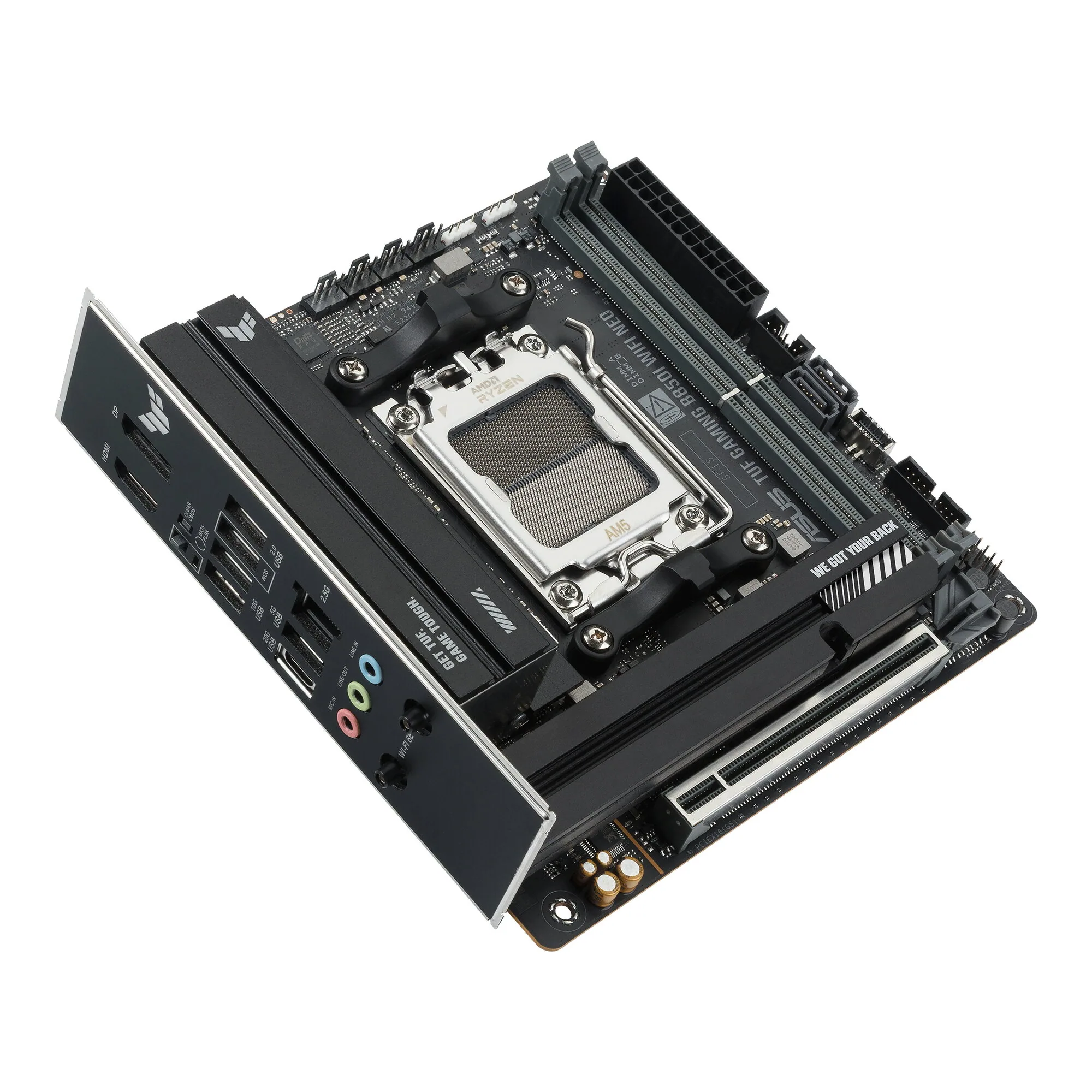 ASUS TUF Gaming B850I WIFI NEO AMD B850 Sockel AM5 mini ITX – Bild 6