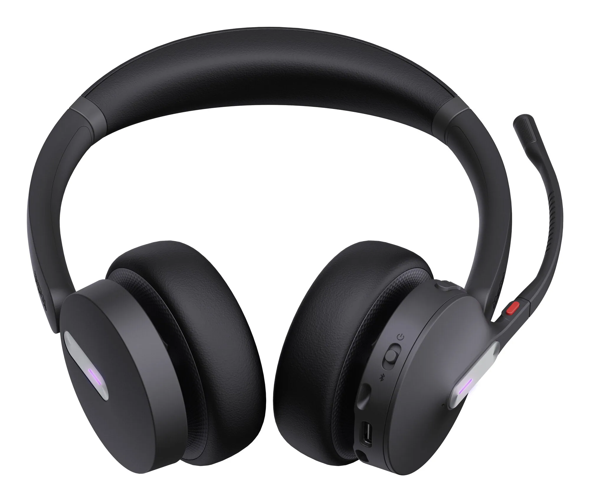 Yealink WH64 Dual Teams Headset Kopfhörer Kabellos Kopfband Büro/Callcenter USB Typ-C Bluetooth Schwarz – Bild 6