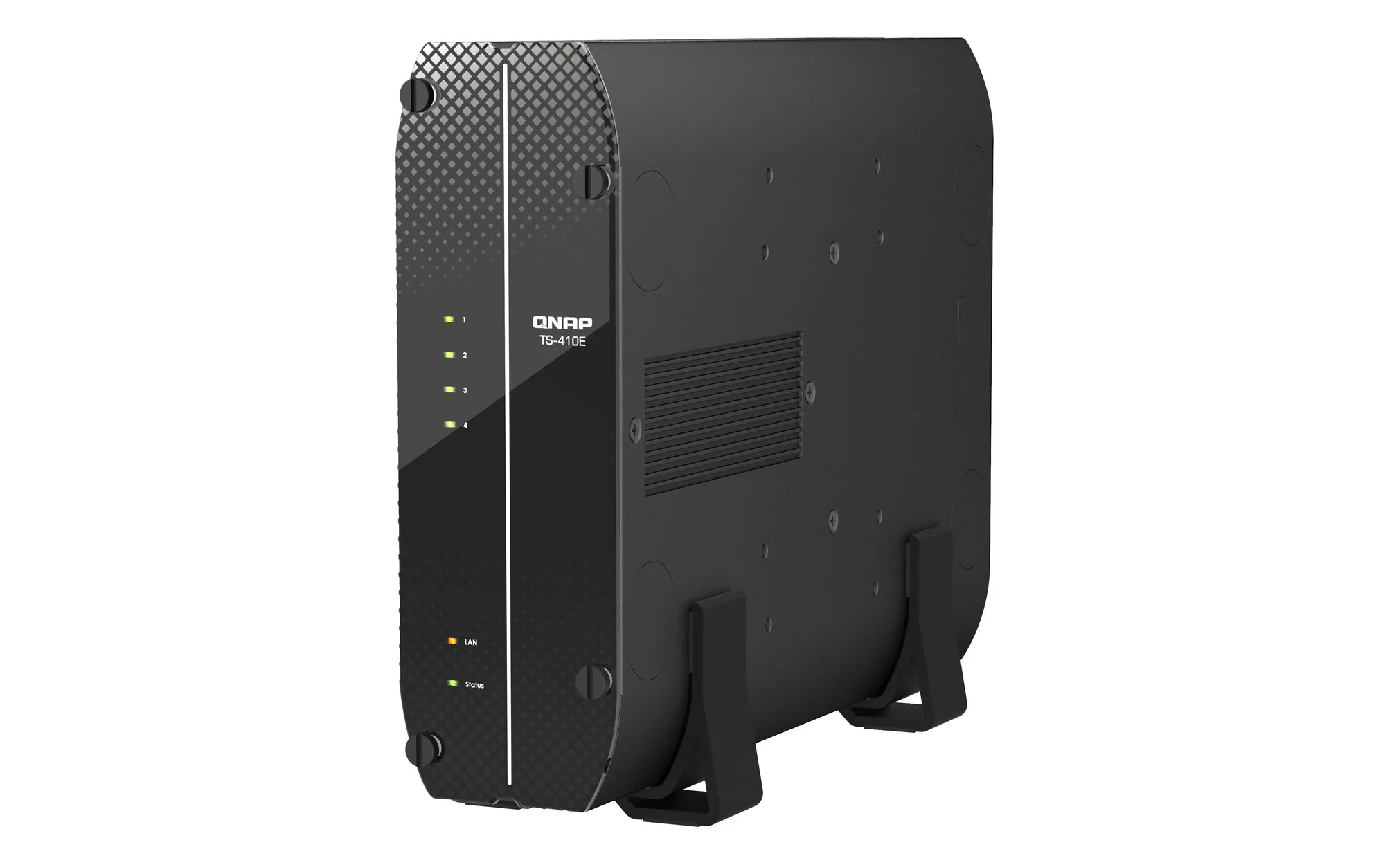 QNAP TS-410E NAS Tower Intel® Celeron® J6412 8 GB 0 TB QNAP QTS Schwarz – Bild 4