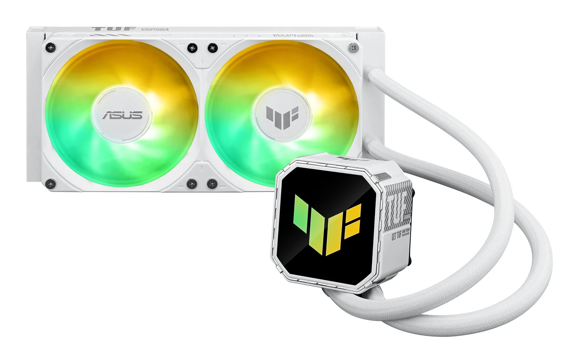 ASUS TUF GAMING LC III 240 ARGB WHT Prozessor All-in-One-Flüssigkeitskühler 12 cm Weiß – Bild 2