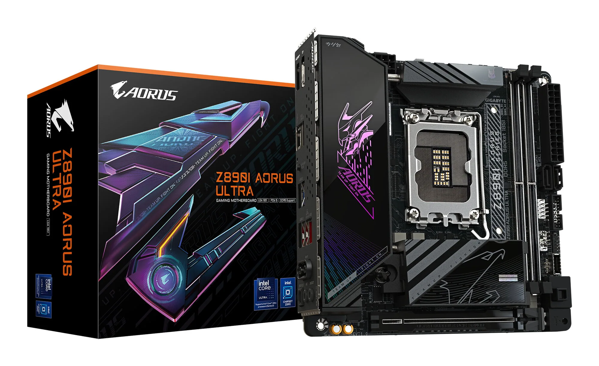 GIGABYTE Z890I AORUS ULTRA Mainboard – Bild 1