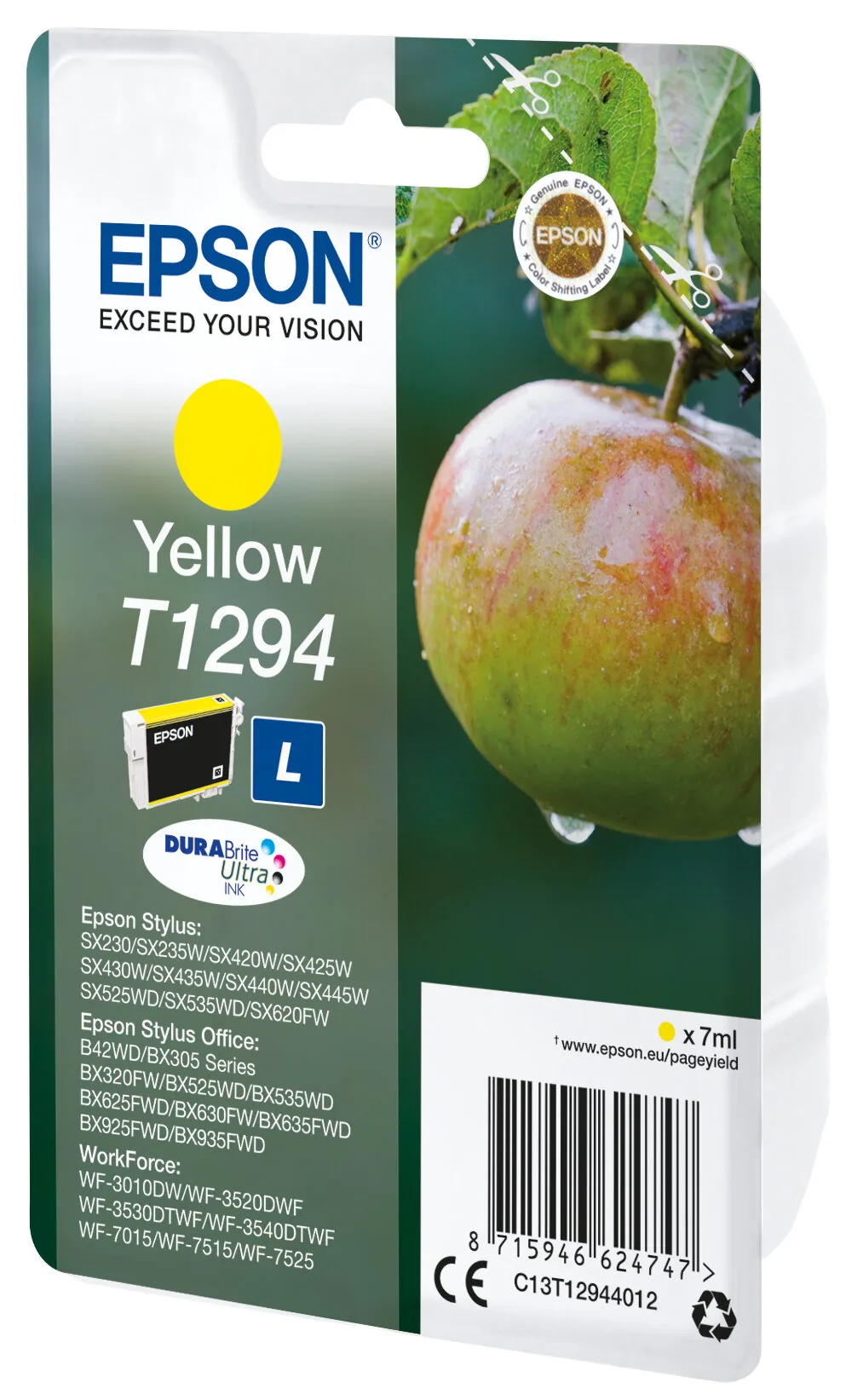 Epson Apple T1294 Apfel DURABrite Ultra Single Yellow Tinte – Bild 6