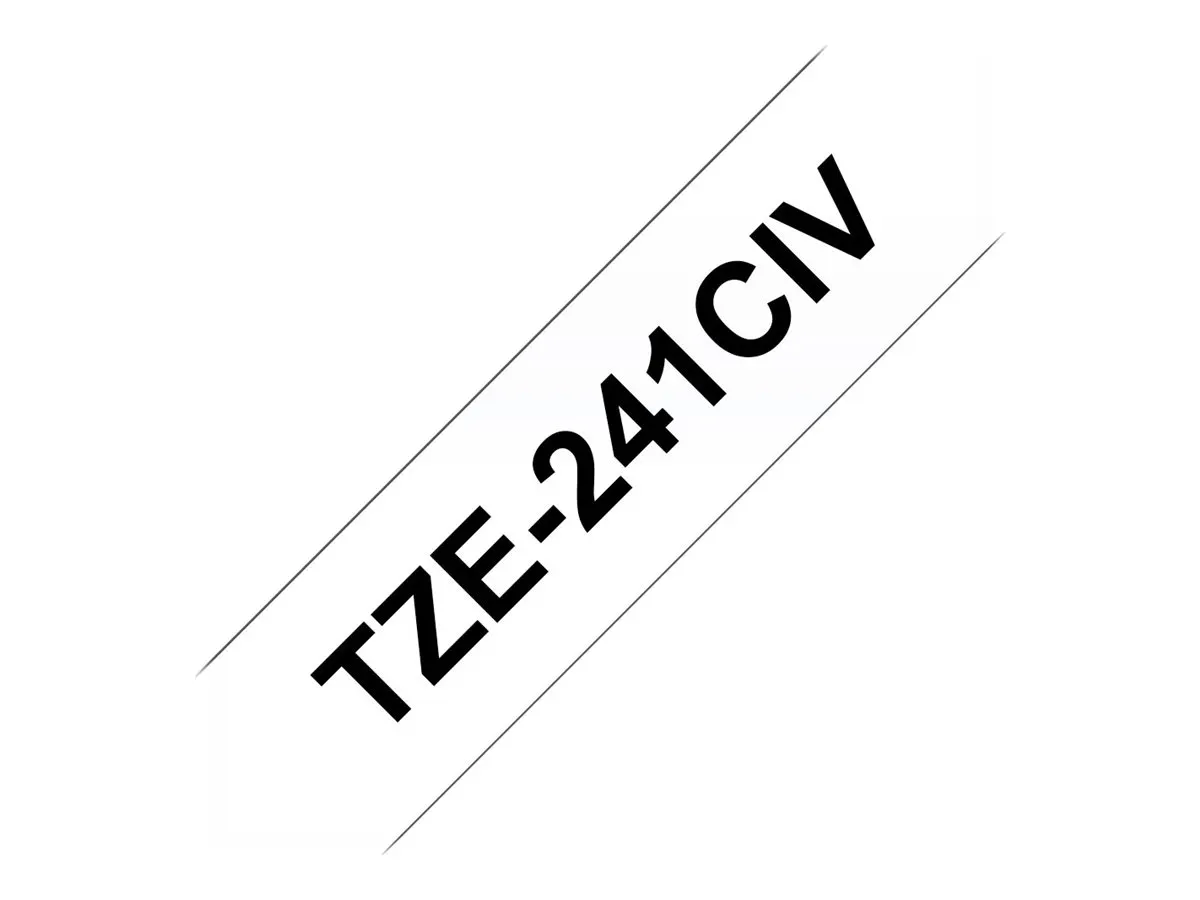 Brother TZE-241CIV Etiketten erstellendes Band TZ