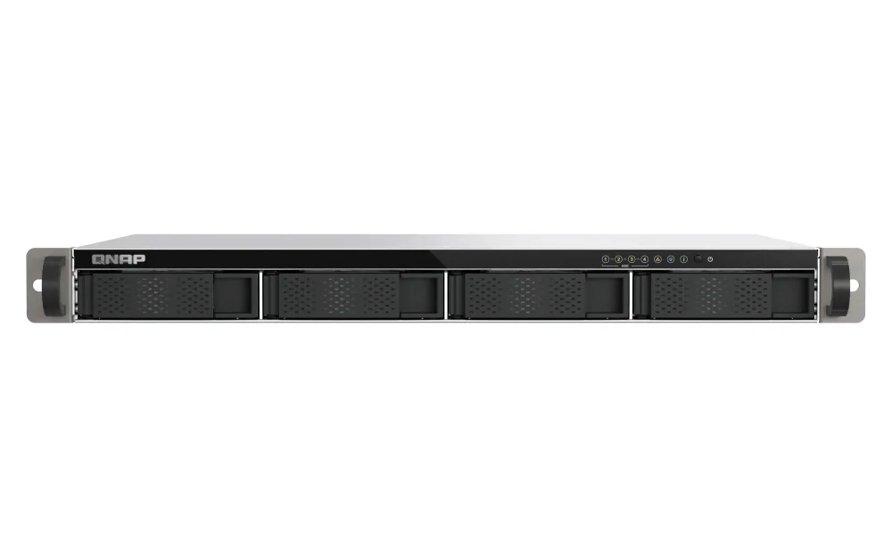 QNAP TS-433eU NAS Rack (1U) Cortex-A Cortex-A55 4 GB 0 TB QNAP Turbo System Schwarz – Bild 3