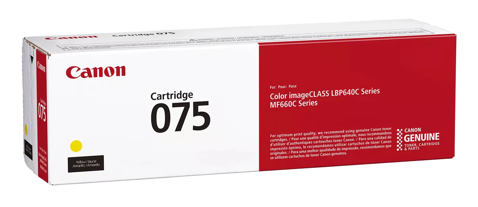 Canon 075 Tonerkartusche 1 Stück(e) Original Gelb – Bild 6