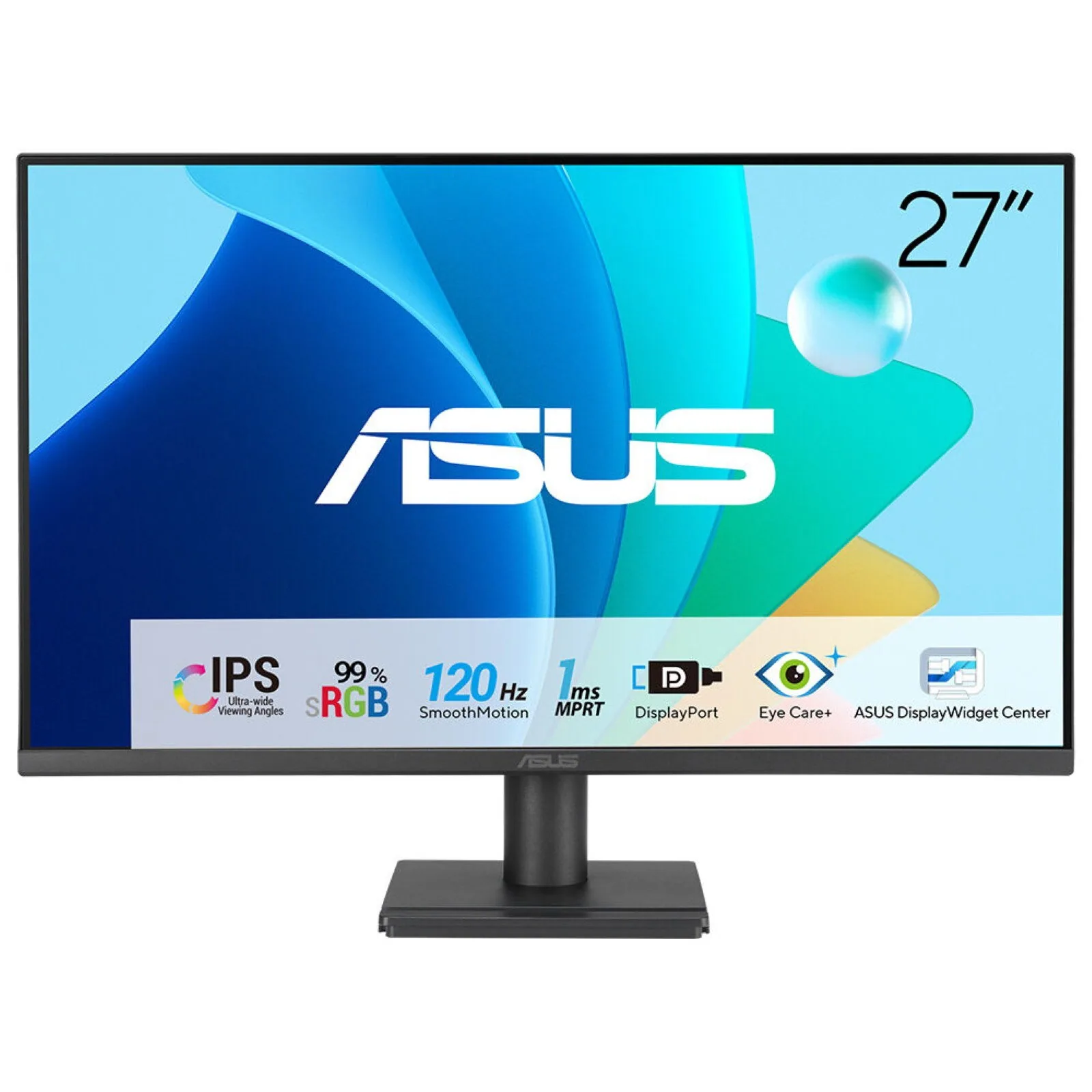 ASUS EyeCare VA279QG Computerbildschirm 68,6 cm (27") 1920 x 1080 Pixel Full HD LCD Schwarz – Bild 1