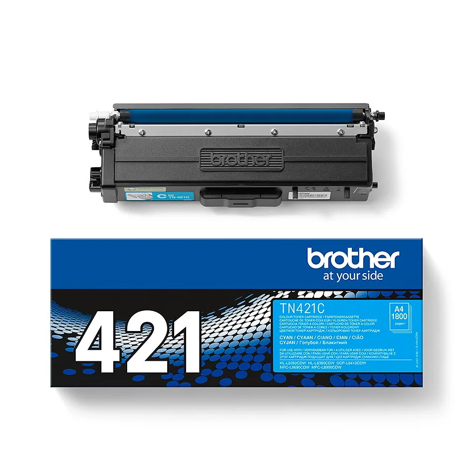 Brother TN-421C Tonerkartusche 1 Stück(e) Original Cyan – Bild 1